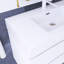 36 po W Meuble-lavabo mural simple avec lavabo blanc-106951684
