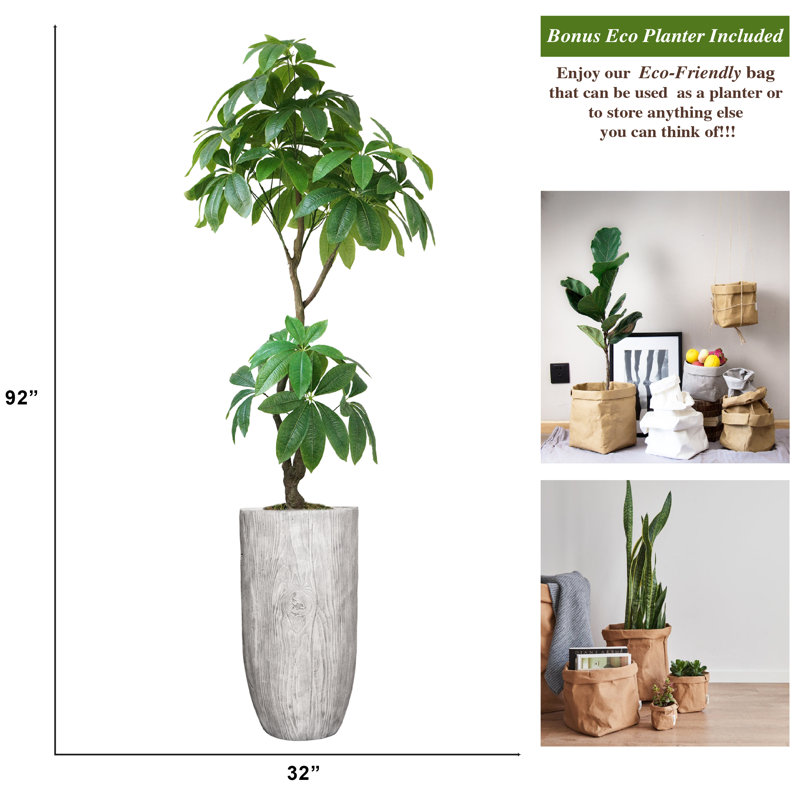 Dracaena artificiel Panama 92 po en pot