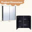 W H Medicine Cabinet Mirror-129676214