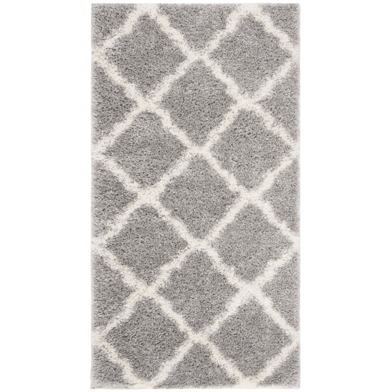 Lamoreaux Shag Performance Geometric Rug, Rectangle 3' x 5'