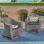 Fauteuil demi-tonneau pivotant en polyester de 28,25 po Hurst-32691706-32770676