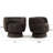 31" Wide Upholstered Swivel Barrel Accent ArmChair - 360° Rotation (1-Pack)-1583682742-1583922408