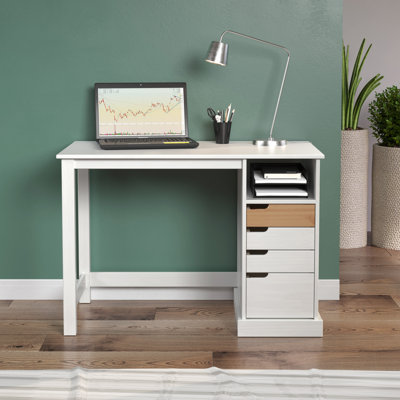 Brugos Solid Wood Writing Desk