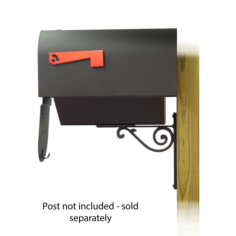 Titan Aluminum Post Mounted Mailbox