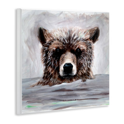 «Bathing Baby Bear», plaque murale par Jelena Petric