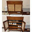 31.5" Brown Rectangular Solid Wood Shoe Storage