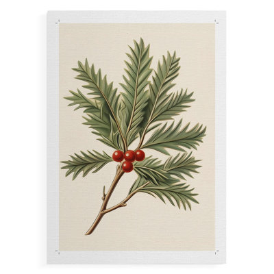 Art des Fêtes de Noël - Série 2-CCLX III - Reproduction de toile seulement - NON-CADRE