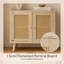 Allory Wicker/Rattan Rectangle Accent Cabinet