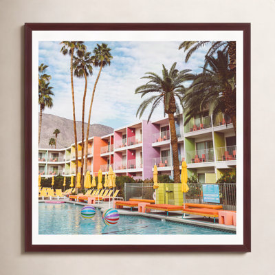 Tulle "Palm Springs Pool Day VII" Print