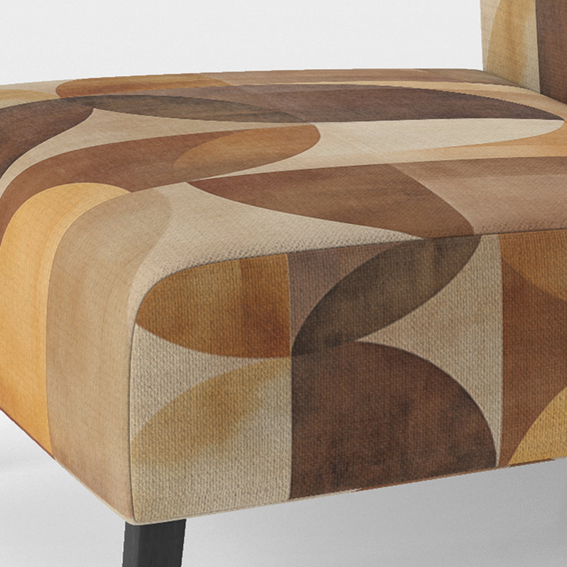 Fauteuil de chambre Abstract Shapes, Slipper Armless