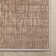 Tapis brun à motif géométrique moderne Nuzzo Nightscape