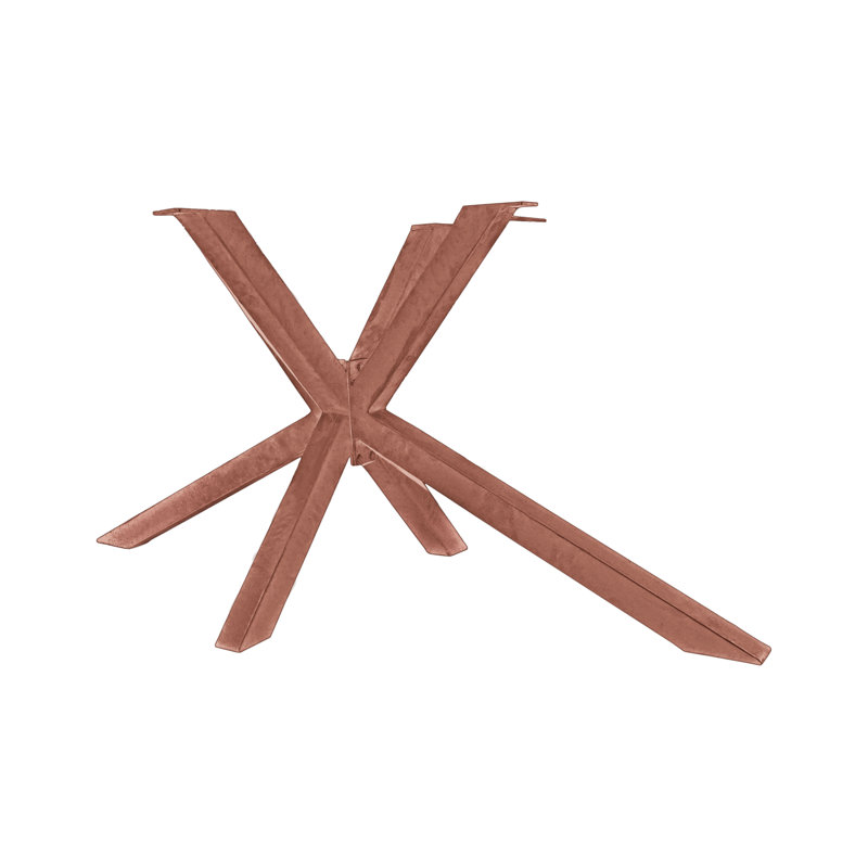 Saco Table Base, Brown