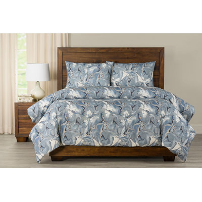 Wanderlust Marbled Duvet Cover Set