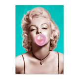 Bubblegum Marilyn Print by N Perez