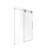 44"-48"W*76" H Frameless Single Sliding Shower Door – 5/16" (8Mm) Clear Tempered Glass, Bypass Design With Chrome Finish