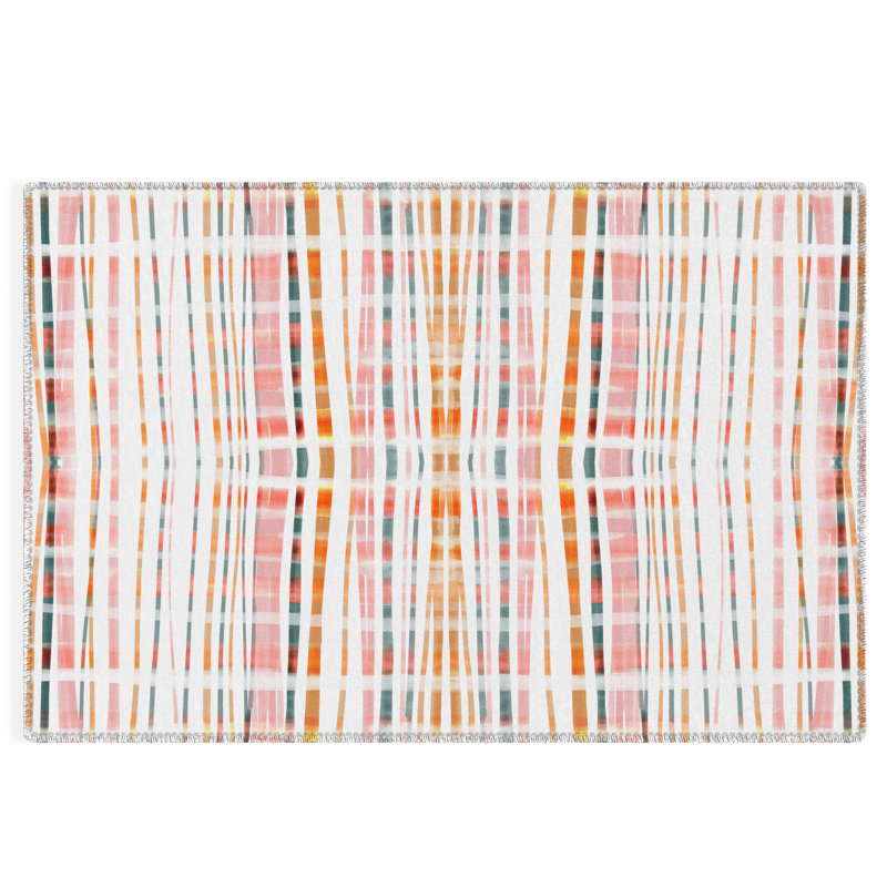 Tapis d'extérieur Zanzivibes By Jacqueline Maldonado, Rectangle 4 pi x 6 pi