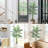Artificial Palm Tree With 15 Trunks- Fake Palm Tree Fake Tropical Paradise Palm Tree-111312806