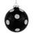 4'' Polka Dots Glass Ball Ornament