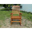 Chaise berçante en acacia d'intérieur-170304651