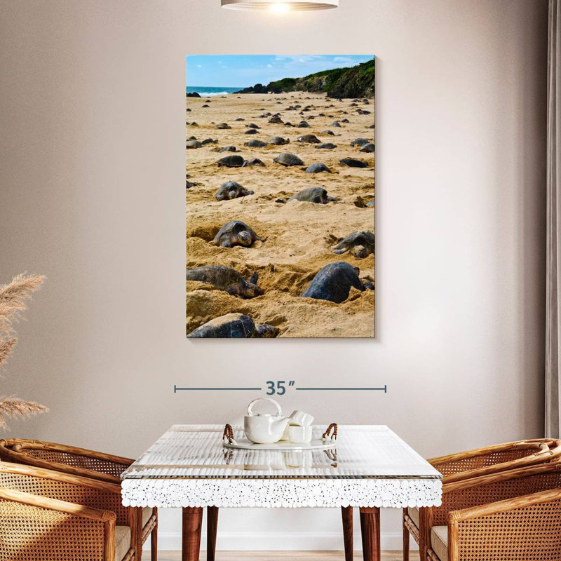 Brampt Nesting Turtles, 48" H x 32" W