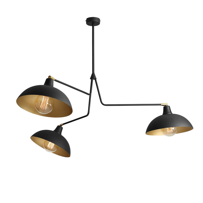 Cook 3 - Light Sputnik Chandelier, Black