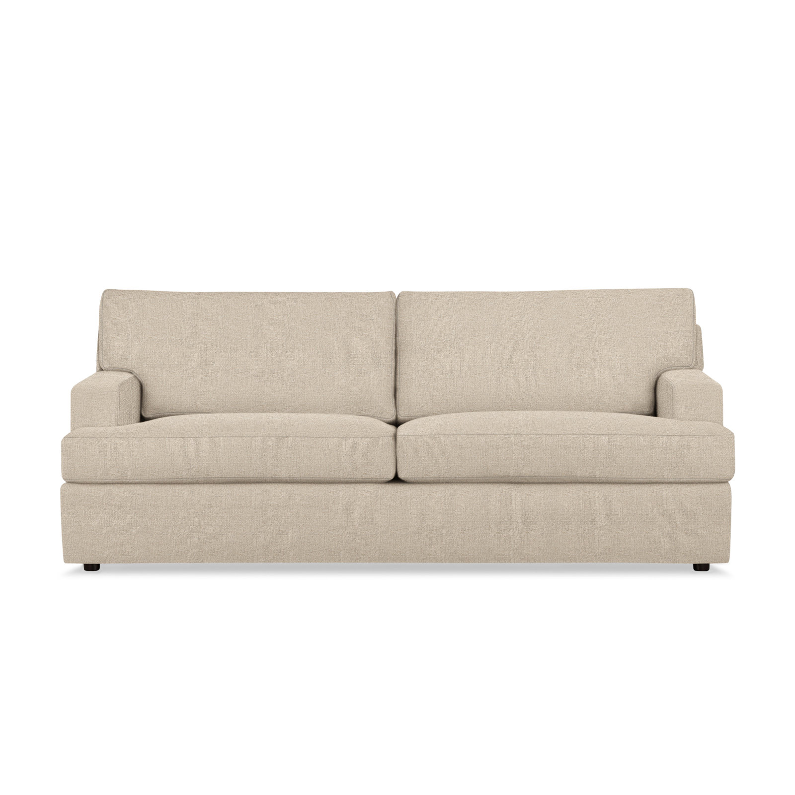 Cleo 84'' Sofa, Nomad Eggshell Crypton® Chenille