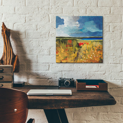 Spring Wildflowers' by Jan Weiss Acrylic