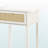 Geoffrey White Laminate Accent Table with Storage Drawer, 23.25"H x 17.88"W x 11.57"D