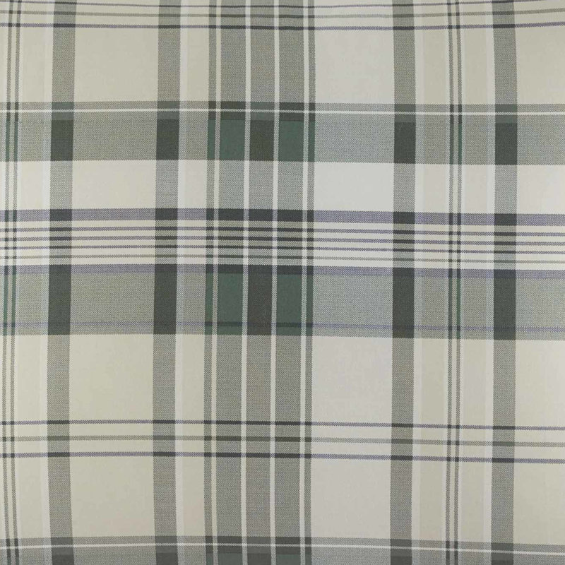 King Green Plaid Cotton Reversible Bedspread Cover Set