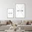 Style Mid-Century brun foncé, formes abstraites neutres, grand cadre rustique, décor minimaliste M24-101791549-101791545