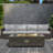 Paramount Rocco Rectangular Fire Pit Table