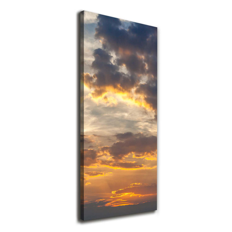 Sunset Sky - Wrapped Canvas Print