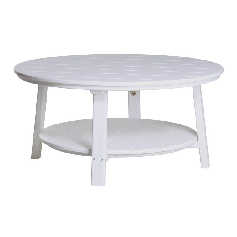 Table basse en plastique Houseknecht, Blanc