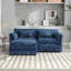 Causeuse de style moderne avec accoudoirs amovibles-2103820438-2103820442