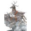 Santa's Midnight Ride Sleigh Figurine