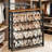 Slim Hall Tree With Bench, 5-Tier Shoe Rack And Coat Rack Entryway Storage Organizer For Small Spaces, Industrial Rustic Brown Design