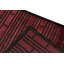 Hand-Knotted High-Quality Wine and Black Area Rug