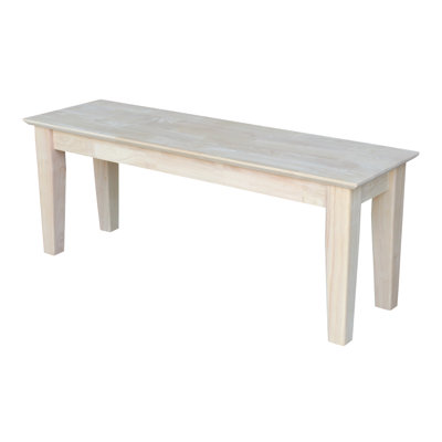 Manatuto Solid Wood Bench