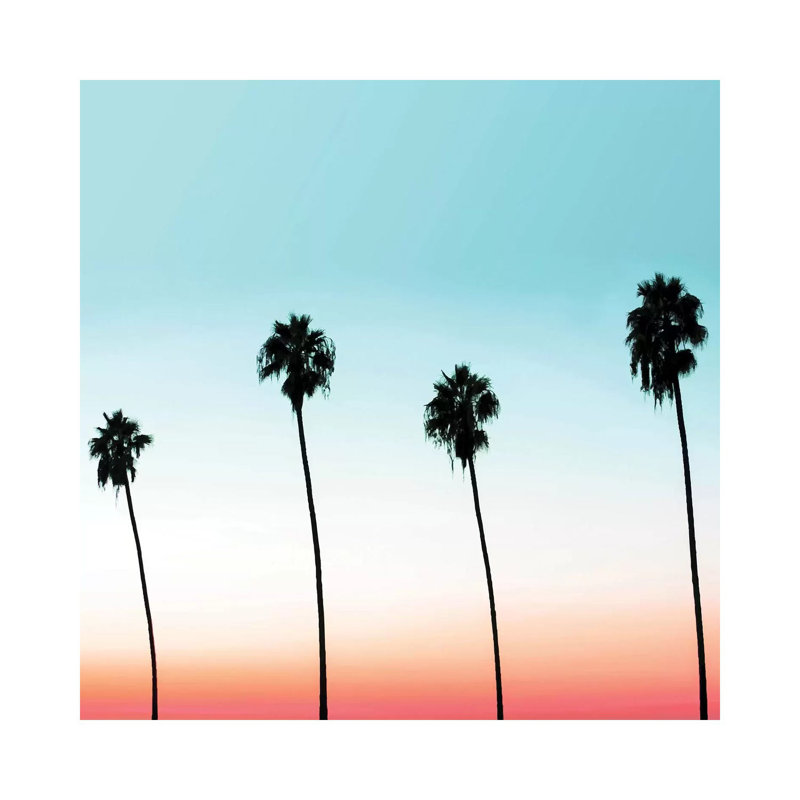 Sunset Boulevard - Print on Canvas, Wrapped Canvas, 30.48 cm H x 30.48 cm W