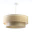 Wampum 1 - Light Cream Drum Pendant-122985002