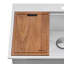 Ruvati Mahogany Wood Cutting Board-1270324875