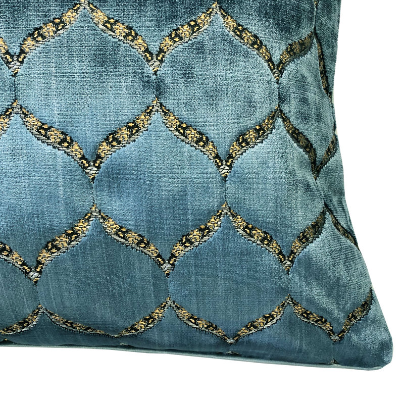 Lumbar Pillow Cover & Insert, Royal