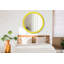Huldar Glass Flat Wall Mirror