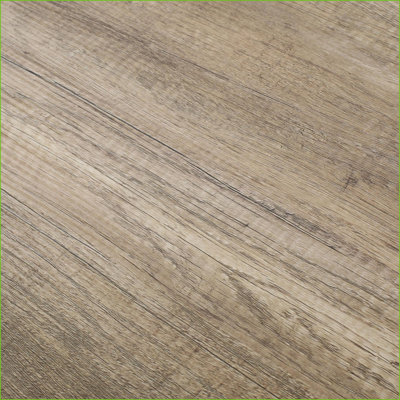 Canyon Grey Faux Wood Coffee Table - Modern Industrial Living Room Table, Sturdy &amp; Easy to Assemble