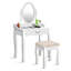 Ensemble coiffeuse et tabouret Jessia