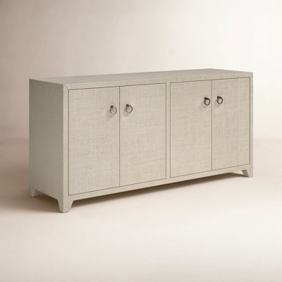 Cleo 70'' Wide Raffia Sideboard