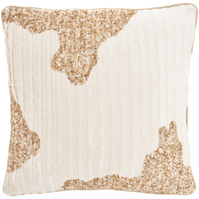 18" Periwinkle Cotton Throw Pillow