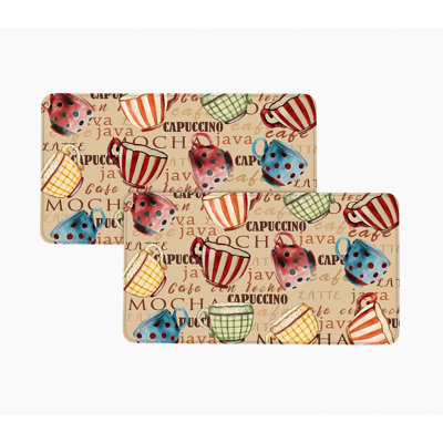 Bibb Home Anti Fatigue Foam Kitchen Mat