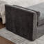 Banc rembourré en chenille avec 2 coussins-537092397