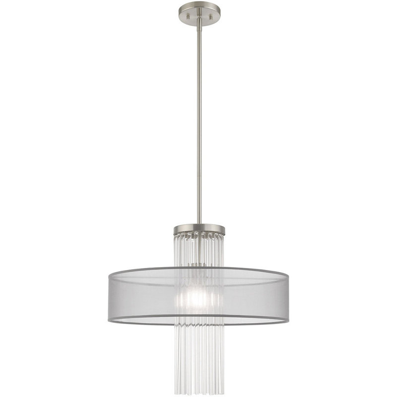 Classic / Traditional Chandelier, Gray